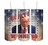 Trump Tumbler drinkware-with straw -water bottle -coffee mug cup travel tumbler Stainless Steel - wanted for president