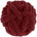 Chunky hand knitted Round Pillow soft chenille - Home decor - poufs