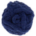 Chunky hand knitted Round Pillow soft chenille - Home decor - poufs