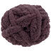 Chunky hand knitted Round Pillow soft chenille - Home decor - poufs