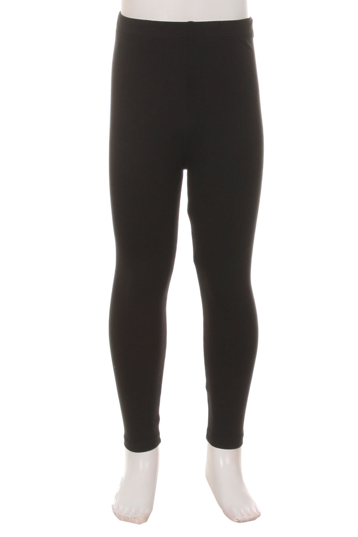 Kids Solid Black super soft Leggings