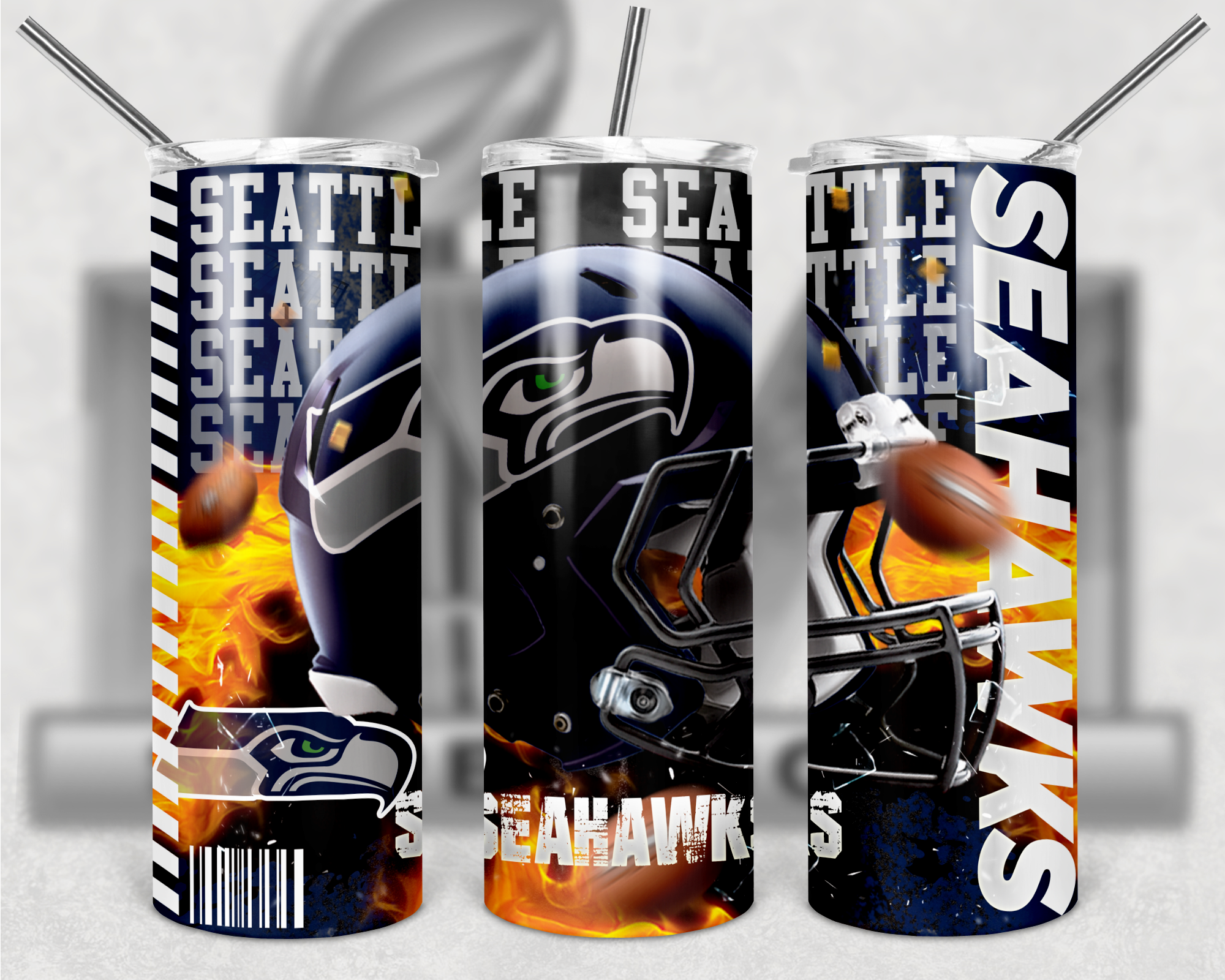 20oz Pittsburg Steelers Skinny Tumbler Travel Cup NFL 