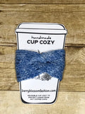 Cup Cozy Sleeves for Hot Coffee Cups handmade knitted