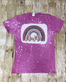 Mama Tee Shirt - Rainbow top - Ladies  t-shirt