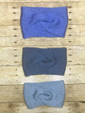 Knitted headbands ear warmers handmade in many colors