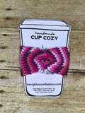 Cup Cozy Sleeves for Hot Coffee Cups handmade knitted