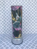 Cat 20oz Skinny Tumbler custom drinkware - with straw - Stainless Steel cup - Personalized Kitty Cat Tumbler