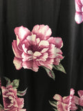 "SALE"  Floral V Neck Swing Dress with pockets