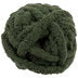 Chunky hand knitted Round Pillow soft chenille - Home decor - poufs